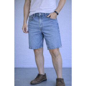 Levi's 505 Men's Denim Shorts W31 Regular Fit Blue Jean Shorts
